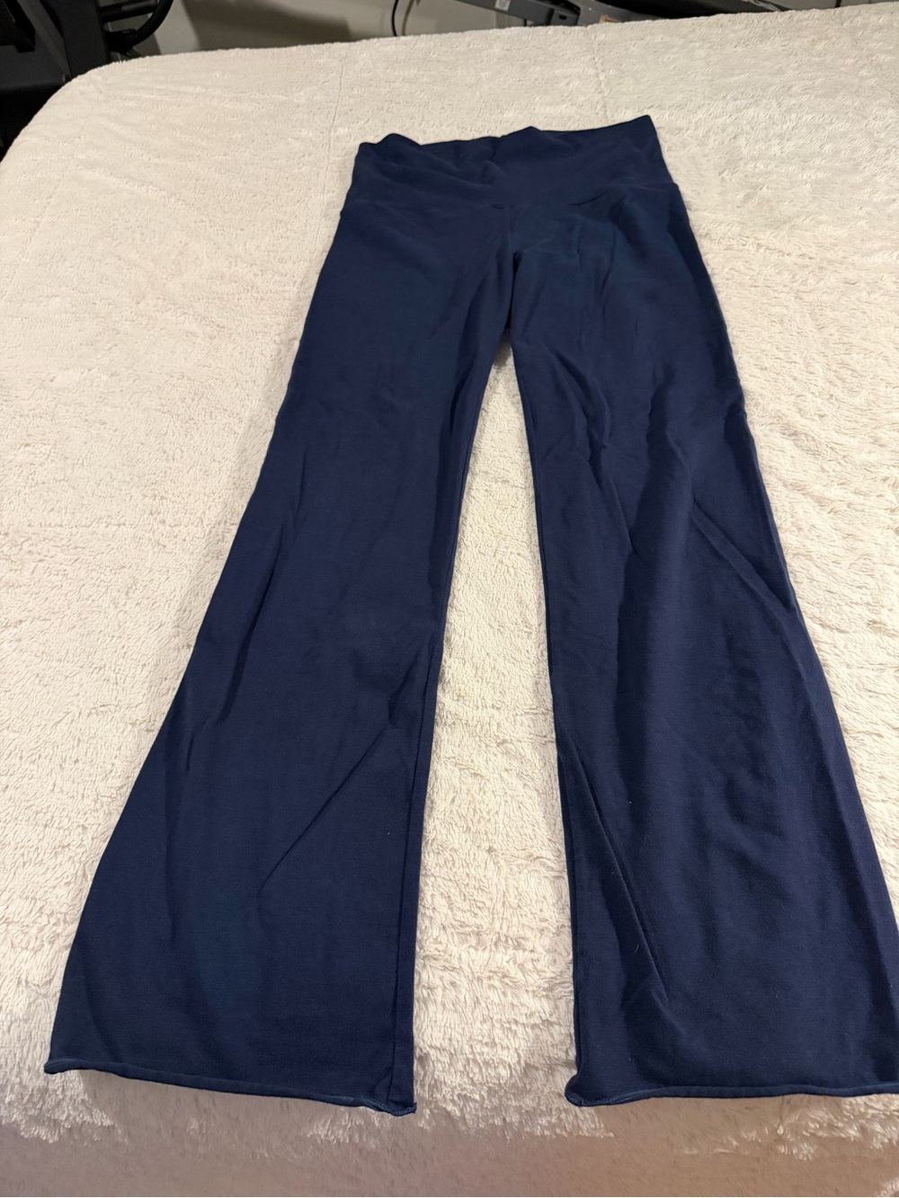 SKIMS Navy Boot-Cut Pants